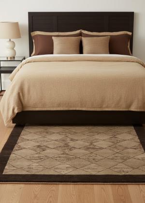 Beige Tribal 4X6 Gabbeh Chobi Peshawar Persian Rug