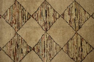 Beige Tribal 4X6 Gabbeh Chobi Peshawar Persian Rug