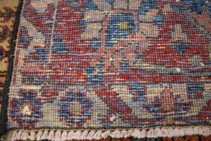 Antique Distressed Muted Tribal 7X11 Bakhtiari Persian Rug