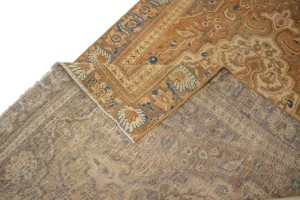 Antique Rust & Brown Floral 6X10 Lilian Persian Rug