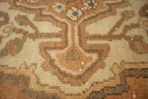 Antique Rust & Brown Floral 6X10 Lilian Persian Rug