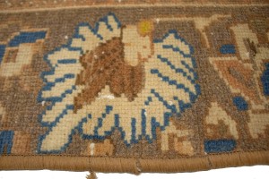 Antique Rust & Brown Floral 6X10 Lilian Persian Rug