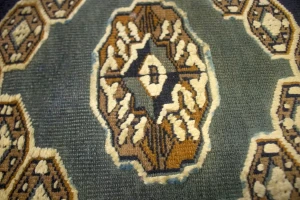 Antique Tribal Gray & Brown 4X6 Turkoman Persian Rug