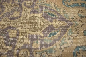 Distressed Antique Traditional 10X13 Tabriz Persian Rug