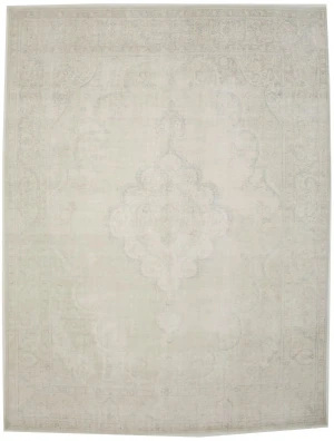 Muted Distressed Traditional Antique 10X13 Tabriz Persian Rug