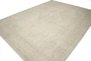 Muted Distressed Traditional Antique 10X13 Tabriz Persian Rug