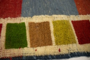 Multicolored Tribal Pictorial 4X5 Shiraz Kilim Persian Rug