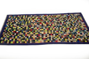 Semi Antique Multicolored 3'6X8 Gabbeh Persian Rug