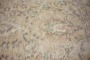 Antique Traditional Muted 10X13 Tabriz Persian Rug