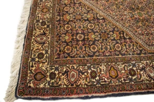 Rusty Peach Vintage Floral 4X6 Bidjar Persian Oriental Rug