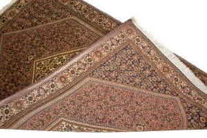 Rusty Peach Vintage Floral 4X6 Bidjar Persian Oriental Rug