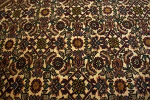 Rusty Peach Vintage Floral 4X6 Bidjar Persian Oriental Rug