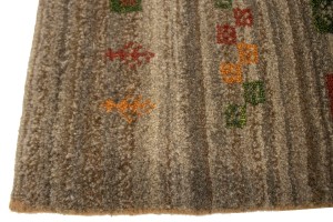 Vintage Brown Tribal Floral 3X5 Oriental Rug