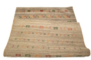 Vintage Brown Tribal Floral 3X5 Oriental Rug