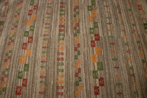 Vintage Brown Tribal Floral 3X5 Oriental Rug