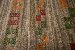 Vintage Brown Tribal Floral 3X5 Oriental Rug