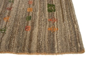 Vintage Brown Tribal Floral 3X5 Oriental Rug