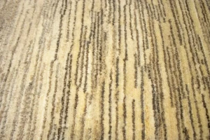 Vintage Tribal Stripes 3'8X4'5 Gabbeh Persian Rug