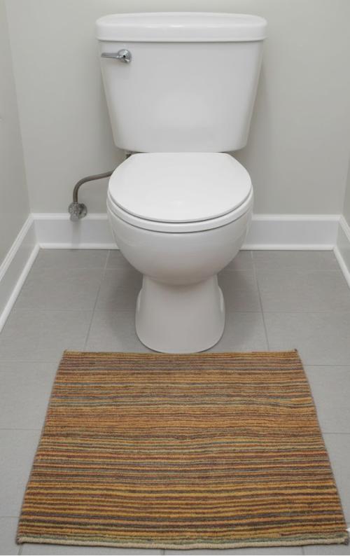 Vintage Multicolored Stripes Tribal 3X4 Gabbeh Persian Rug