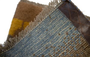 Multicolored Stripes Tribal 1'3X1'6 Gabbeh Persian Rug