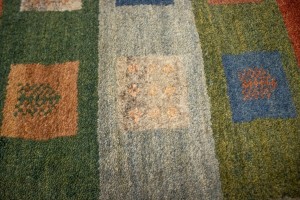 Multicolored Stripes Tribal 2'7X3'8 Gabbeh Persian Rug