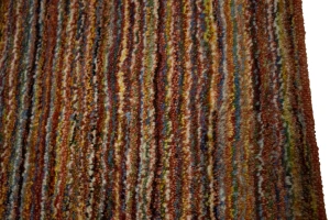 Multicolored Stripes Tribal 3X4 Gabbeh Persian Rug