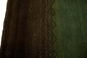 Vintage Tribal Stripes 3'5X5'3 Gabbeh Persian Rug