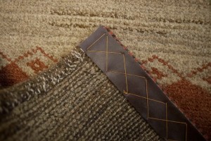 Vintage Tribal Stripes 3'5X5'3 Gabbeh Persian Rug