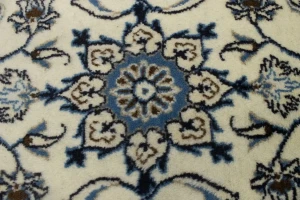Cream Floral Classic 2'2X4'6 Nain Persian Rug
