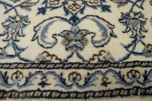 Cream Classic Floral 2'2X4'7 Nain Persian Rug