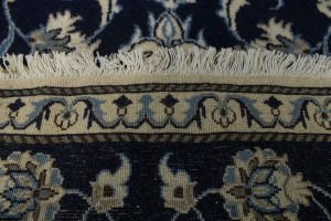 Navy Blue Floral Classic 2'3X4'7 Nain Persian Rug
