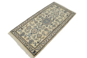 Cream Floral Classic 2'4X4'7 Nain Persian Rug