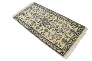 Cream Floral Classic 2'2X4'6 Nain Persian Rug