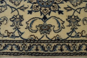 Cream Floral Classic 2'2X4'8 Nain Persian Rug