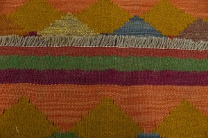 Multicolored Tribal 3X4 Kilim Persian Rug