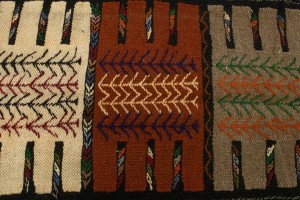 Cream Beige Tribal Geometric 3X5 Oriental Rug