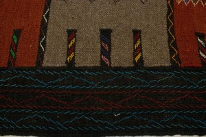 Khaki Tribal 3X6 Sumak Herati Persian Rug