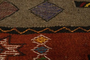 Khaki Tribal 3X6 Sumak Herati Persian Rug