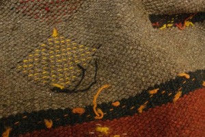 Khaki Tribal 3X6 Sumak Herati Persian Rug