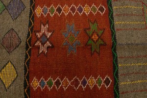 Khaki Tribal 3X6 Sumak Herati Persian Rug