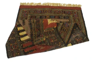 Khaki Tribal 3'4X5'7 Sumak Herati Persian original Rug