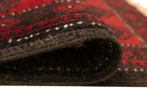 Vintage Red Tribal 3X6 Balouch Persian Rug