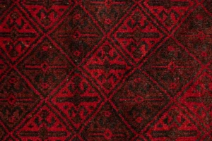 Vintage Red Tribal 3X6 Balouch Persian Rug
