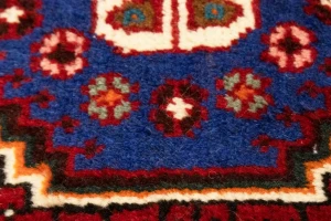Red Tribal 3'5X5 Shiraz Persian Rug