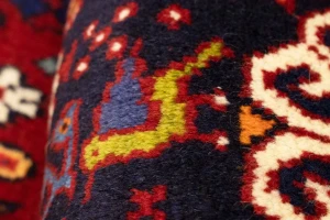 Red Tribal 3'5X5 Shiraz Persian Rug