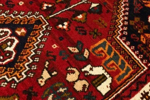 Red Tribal 3X5 Shiraz Persian Rug