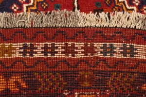 Red Tribal 3X5 Shiraz Persian Rug