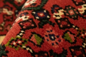 Bittersweet Red Tribal 4X5 Hamedan Persian Rug