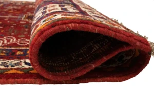 Red Tribal 3'5X5 Shiraz Persian Rug