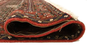 Rusty Red Floral 4X5 Bidjar Persian Rug